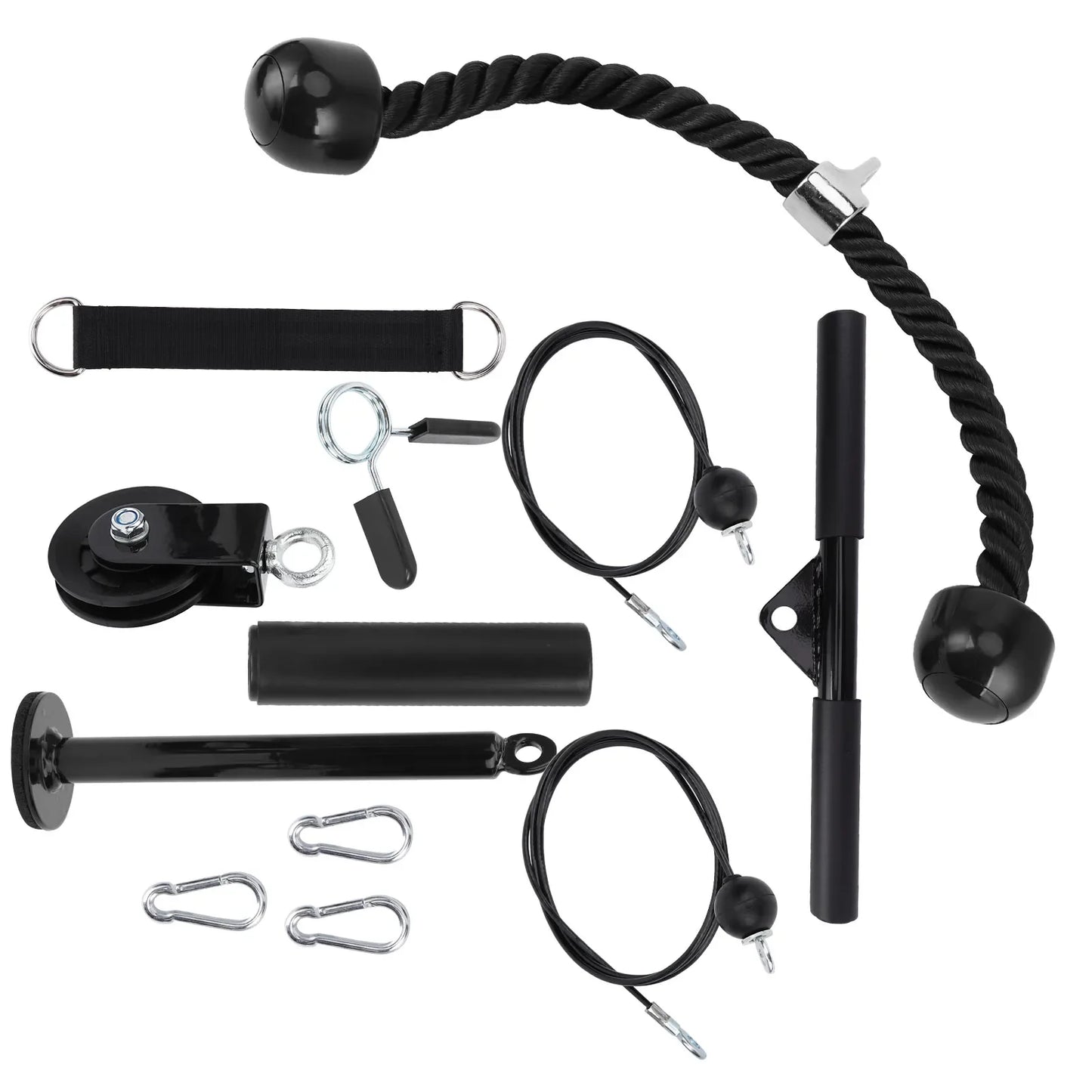 Fitness Pulley System for Home Gym Equipment