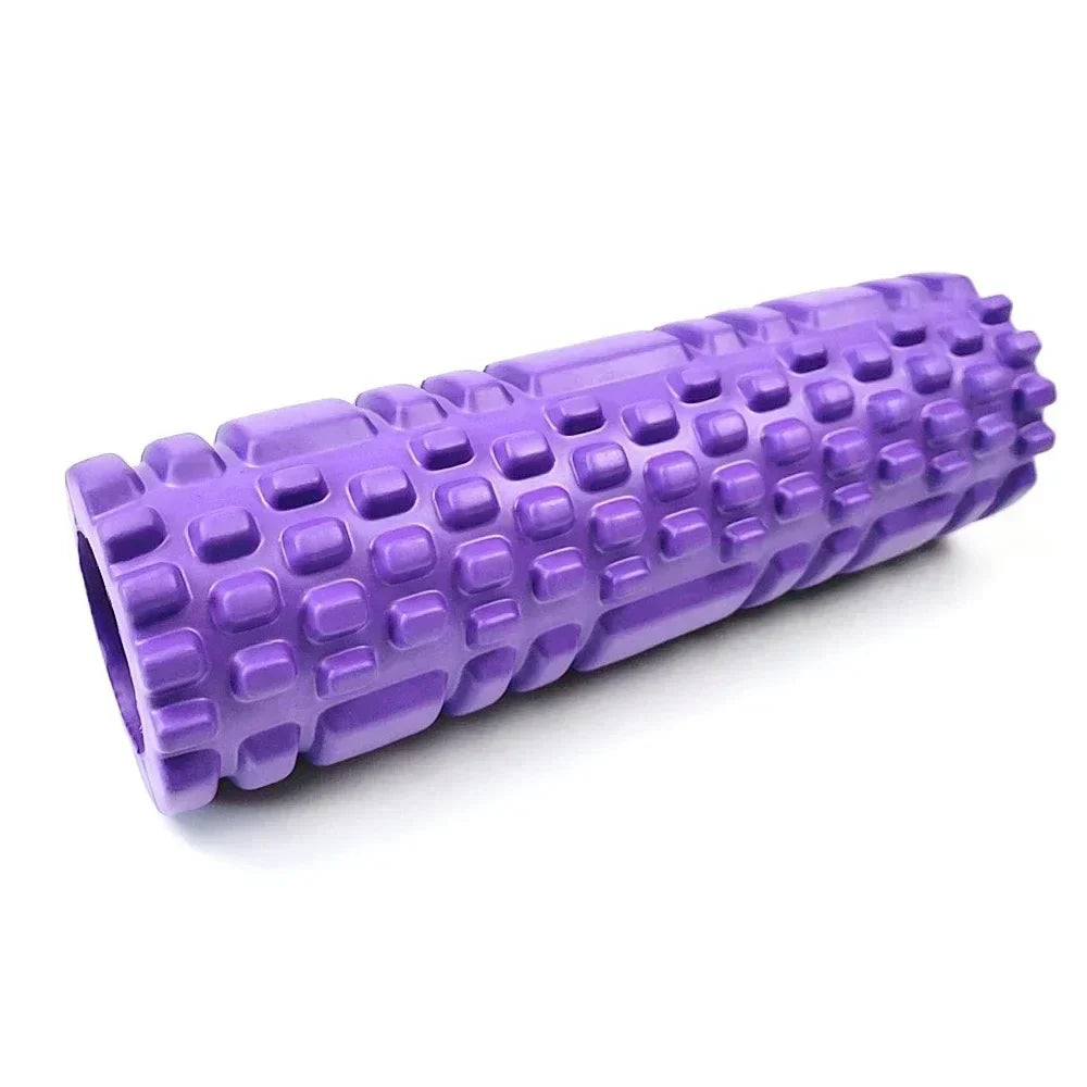 Yoga Foam Roller Pilates Back Massage Brick (Purple)