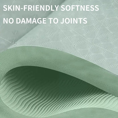 Foldable TPE Yoga Mat Non-Slip Travel Fitness Mat