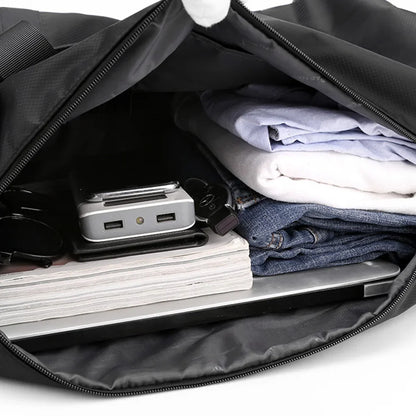 Foldable Non-Slip Travel Yoga Mat with Bag