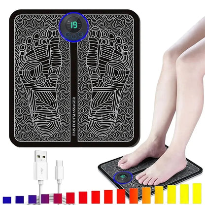 Electric Foot Massager Stimulation Pad Pressure Relief