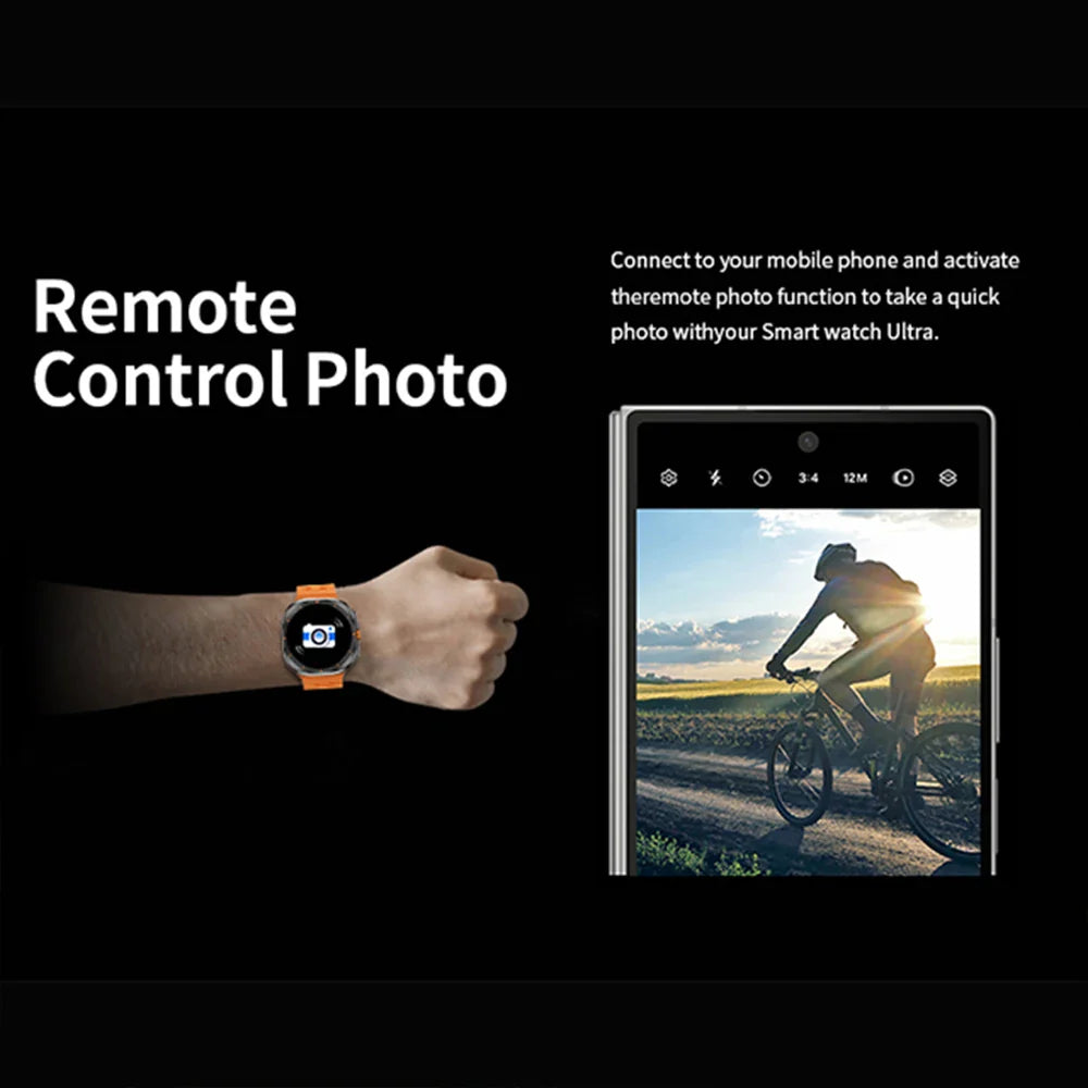 Ultra Men Smart Watch Bluetooth GPS Sports Tracker