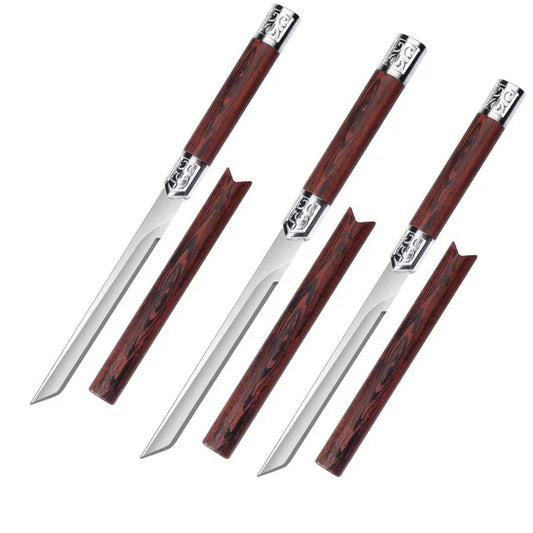 3-Piece Stainless Steel Sharp Fruit Knife Set