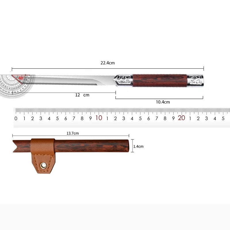 3-Piece Stainless Steel Sharp Fruit Knife Set