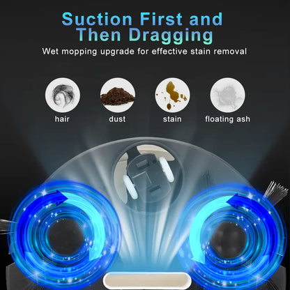 Automatic Intelligent Sweeping and Mopping Robot