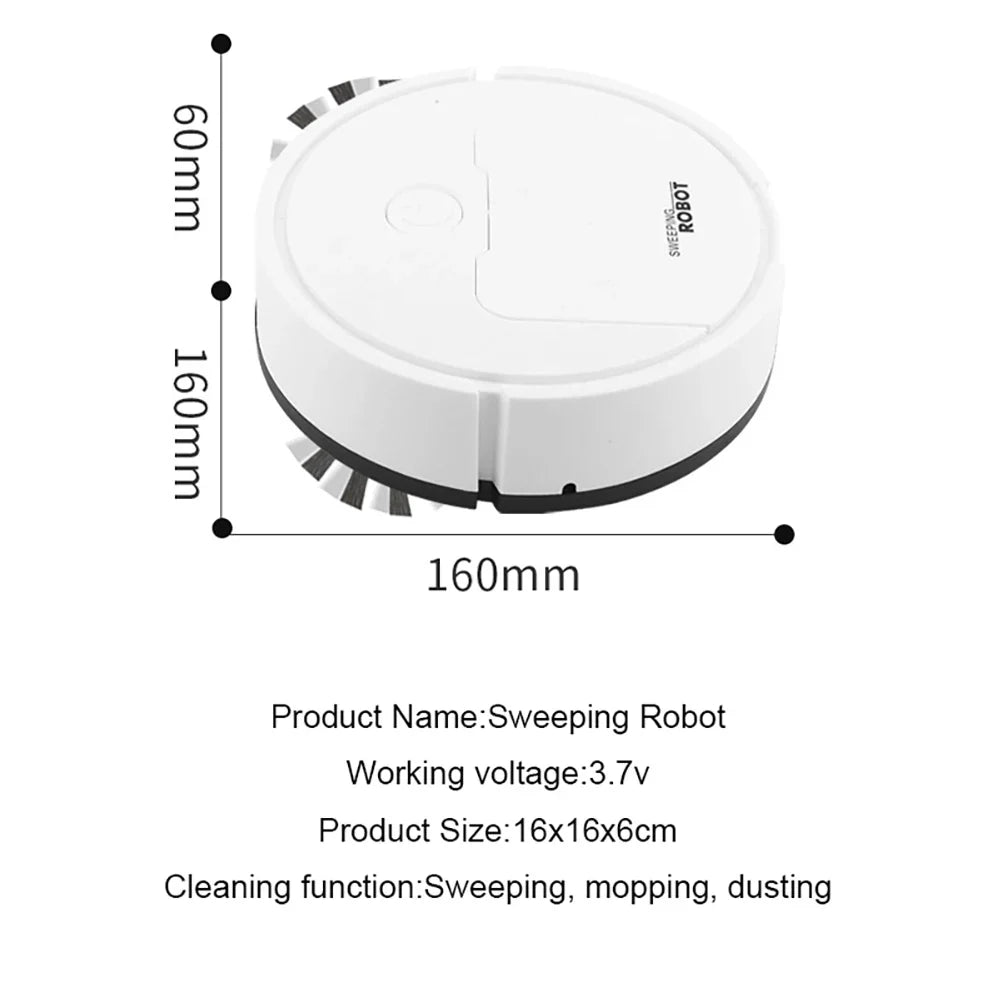 Automatic Intelligent Sweeping and Mopping Robot
