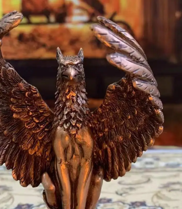 Mythological Griffin Figurine