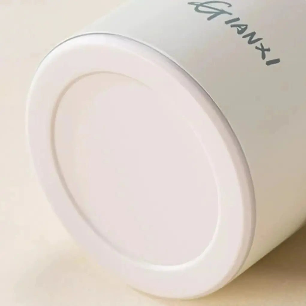 Premium Large-Caliber Thermos Cup 500ML White