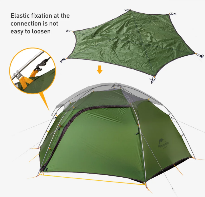 Outdoor 20D Nylon Ultralight Cloud Peak 2