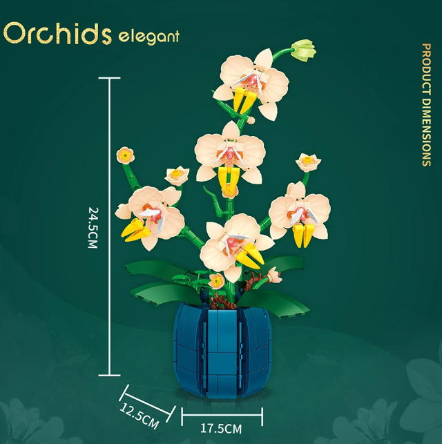 Orchid Building Blocks Flowers Bouquet
