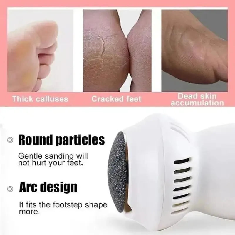 Rechargeable Electric Foot Polisher for Callus Removal