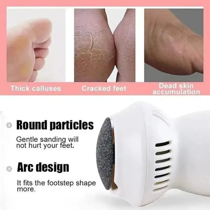 Rechargeable Electric Foot Polisher for Callus Removal