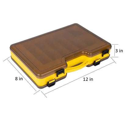 Waterproof Double Layer Fishing Tackle Box