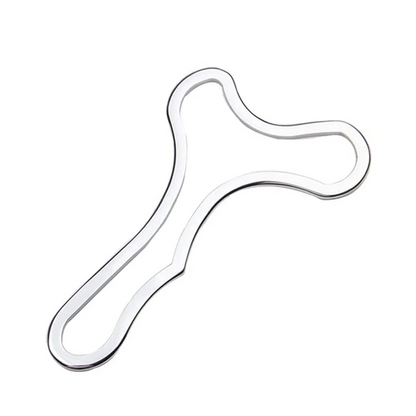 Stainless Steel Gua Sha Scraping Massage Tool Muscle Scraper Silver