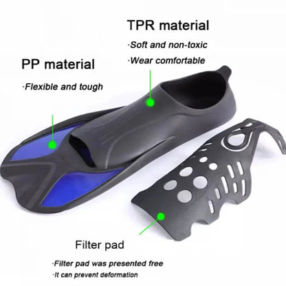Comfort Submersible Foot Flippers