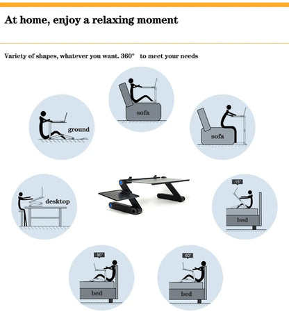 Adjustable Laptop Desk Stand Portable