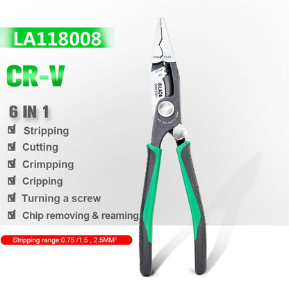 Multifunctional Electrician Long Nose Pliers