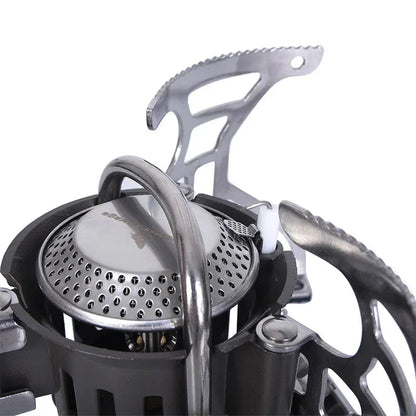 3500W Foldable Camp Gas Stove Silver