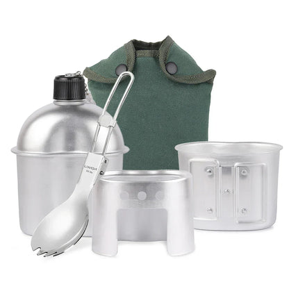 4pcs Cookware Set Outdoor Camping