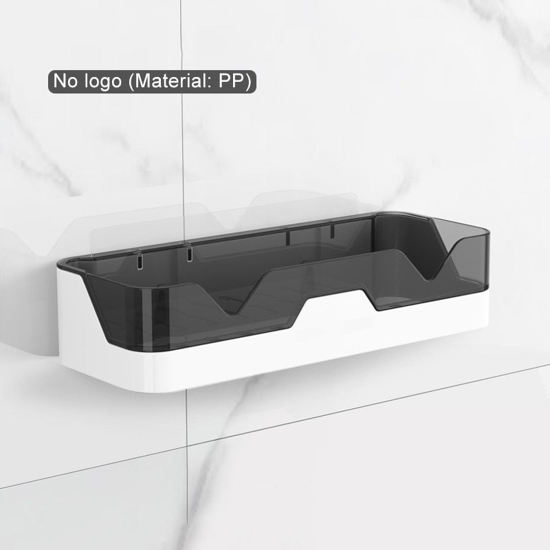 Wall-mounted Plastic Storage Shelf