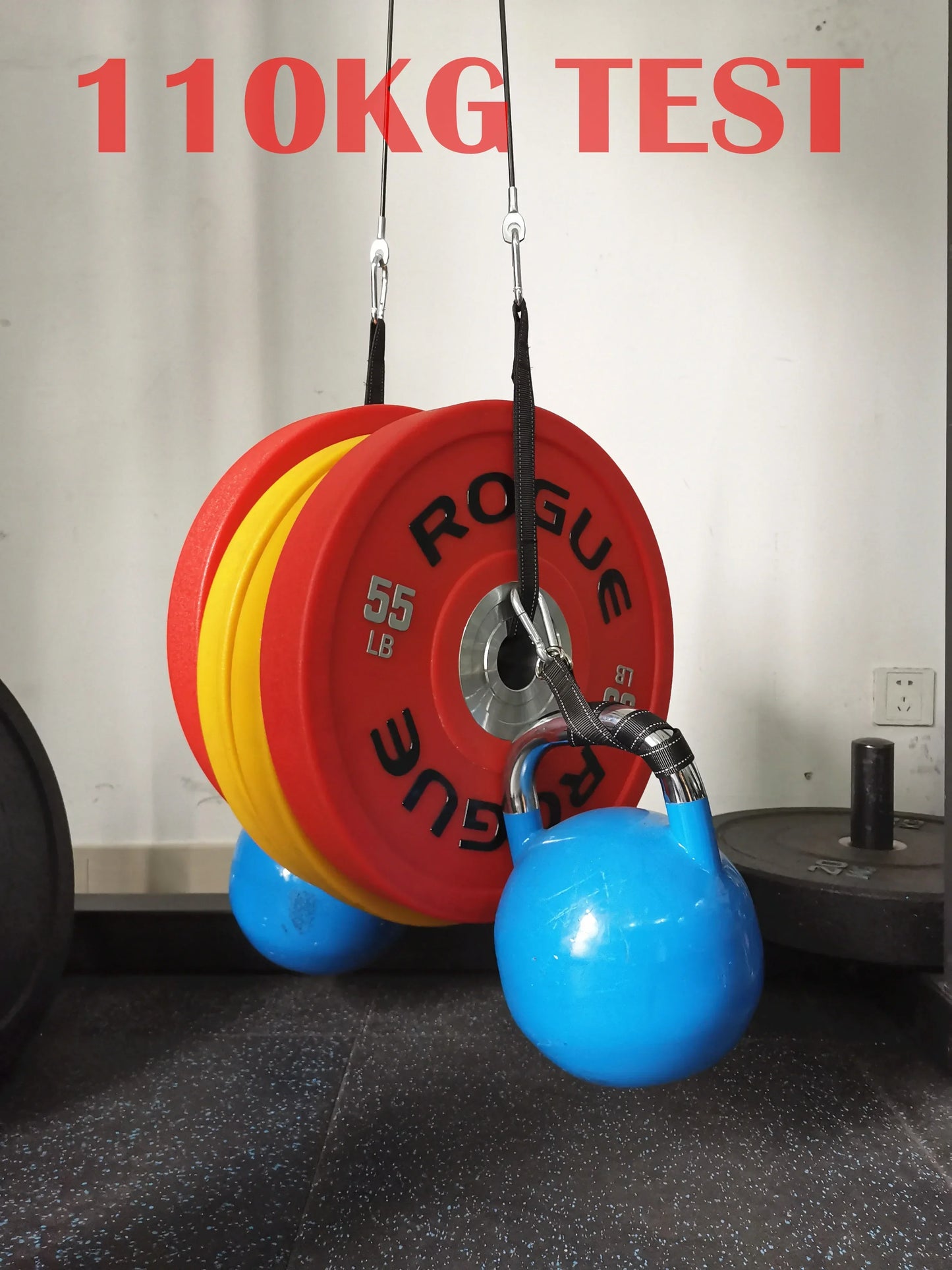 Fitness DIY Pulley Cable Machine Attachment System