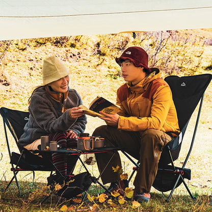 Folding Camping Chair - Beach Chaise Longue for Leisure and Picnic