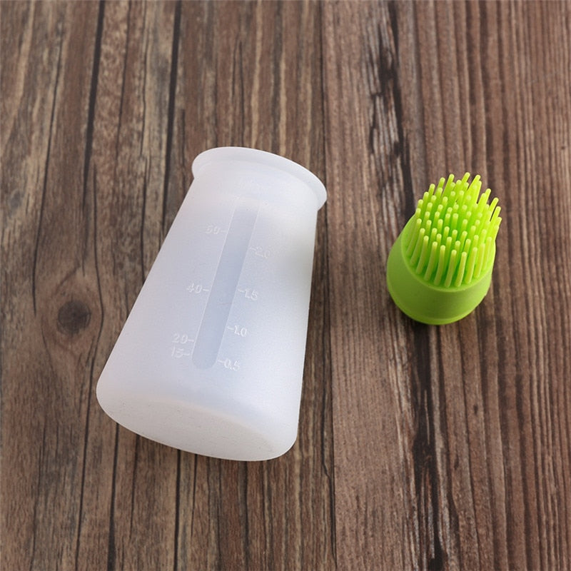 NEW Portable Oil Bottle Barbecue Brush
