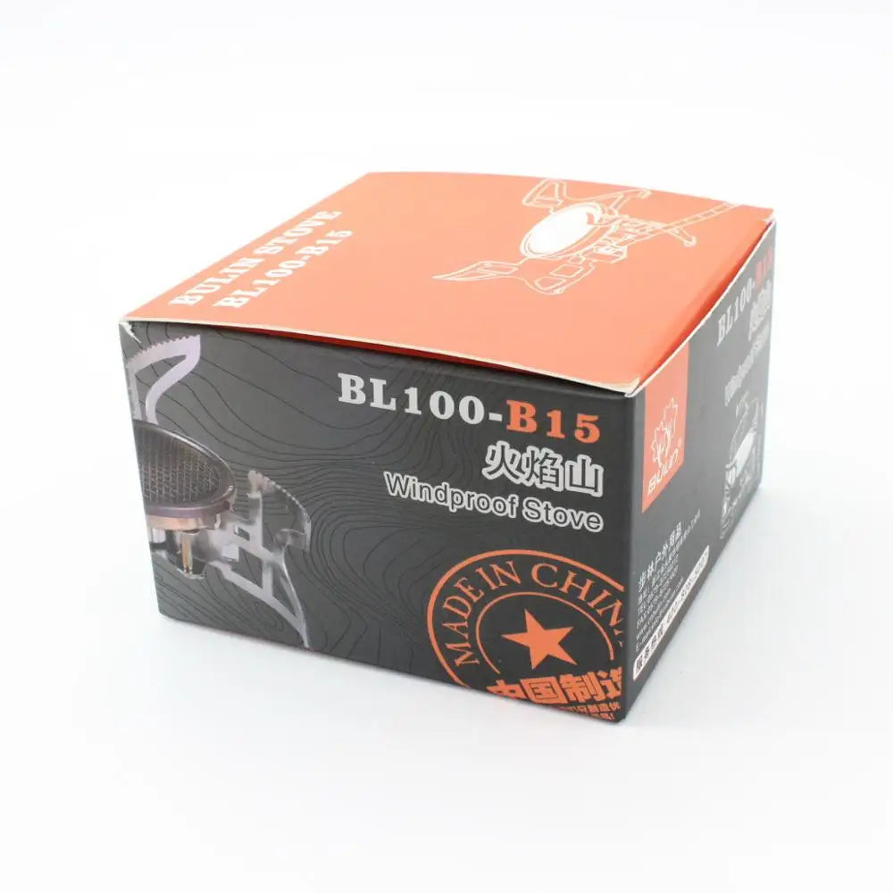 3800W Windproof Camping Gas Stove Silver