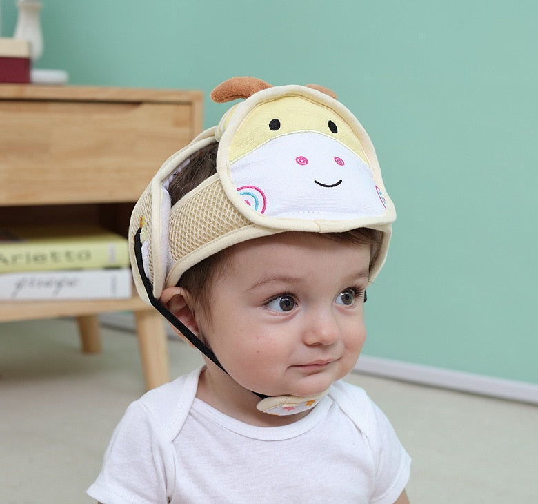 Anti-fall Baby Helmet Baby Head Protector Head Protection Cap Baby Toddler Anti-collision Cap Child Safety Helmet KF599