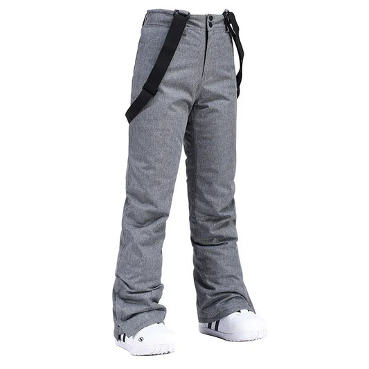 High-Quality Men Women Winter Thick Warm Skiing Pants