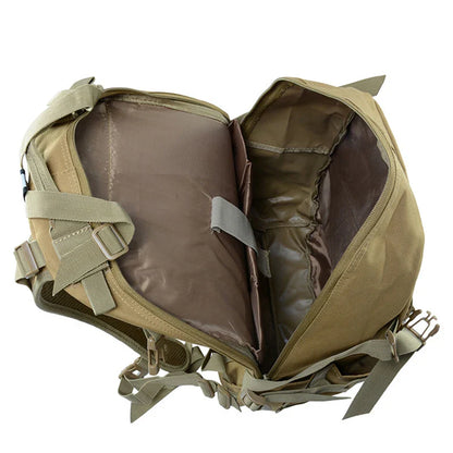 40L Tactical Camping Backpack Waterproof Molle Khaki