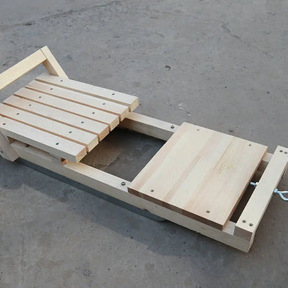 Winter Children & Adult Skating Ice Car