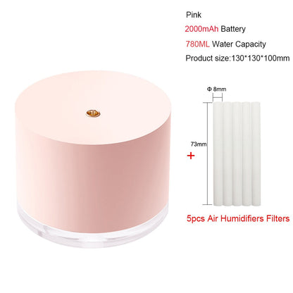 Portable Air Humidifier Night Lamp