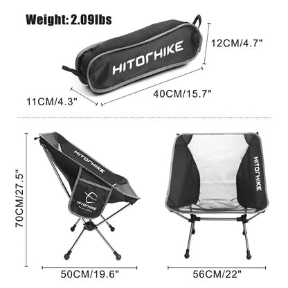 Ultralight Folding Aluminum Camping Chair