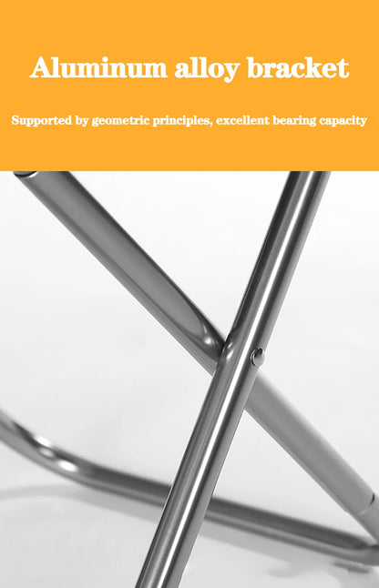 Folding Portable Outdoor Stool - Ultra-Light Bench for Travel and Camping