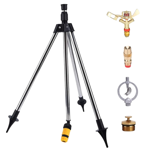 NNOBA Impulse Sprinkler Garden Watering on Tripod Base