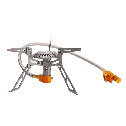 3300W Titanium Camping Stove Silver