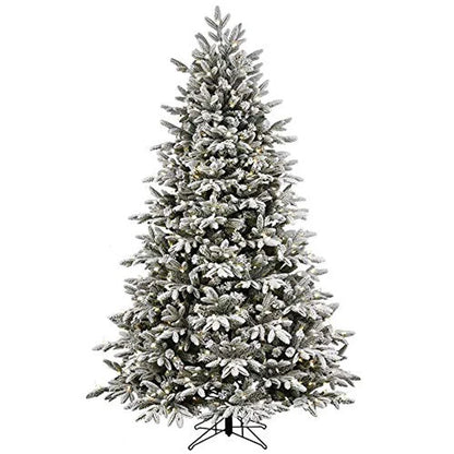 Snow Christmas Tree with LED Lights for Holiday Decor