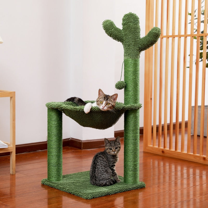 Cactus Cat Tree Toy