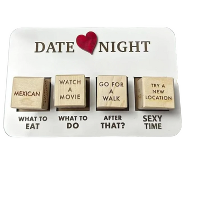 Wood Romantic Date Night Game