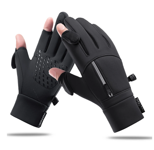 Gloves 2 Fingers Flipped Waterproof