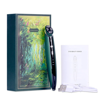 Anti-Wrinkle Photon Therapy Facial & Eye Massager Green