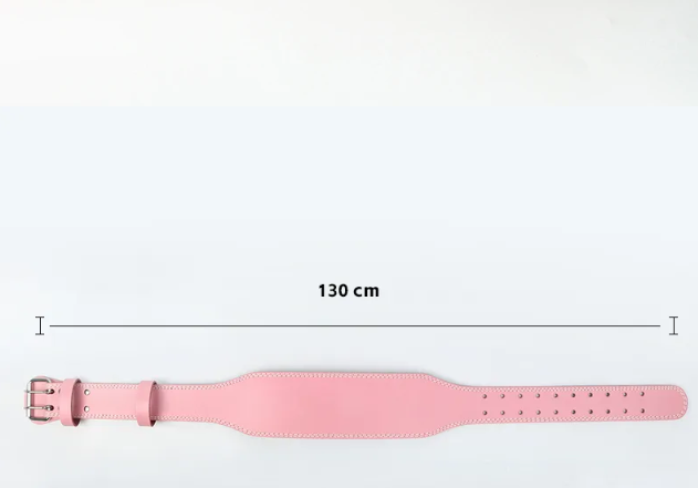 Women's Pink Weight Lifting Belt - 10.5cm Back Support