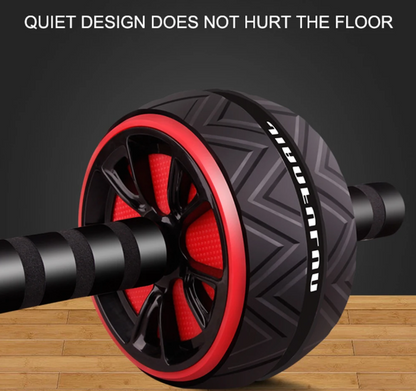 Roller Big Abdominal Wheel Roller Stretch Trainer with Mat