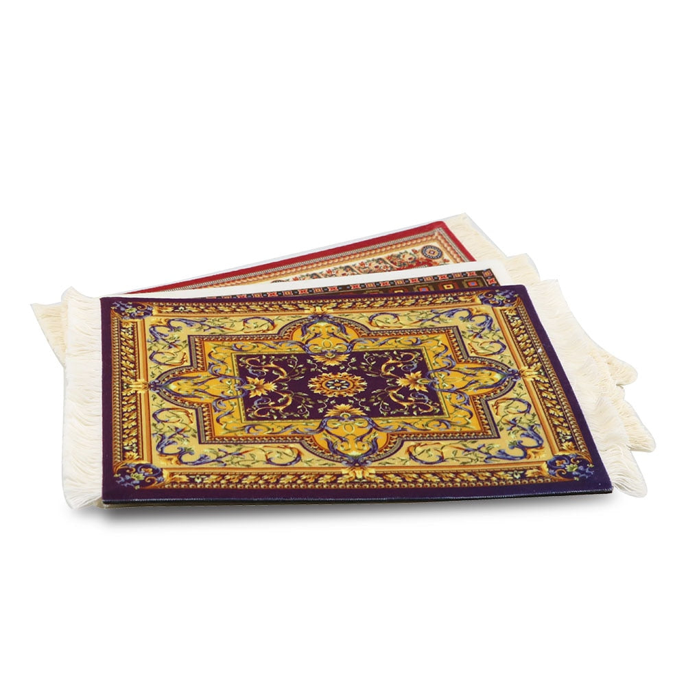 Persian Mini Woven Mousepad Retro Style