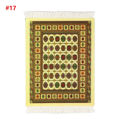 Persian Mini Woven Mousepad Retro Style