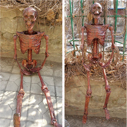 Halloween Mummification Skeleton Life-Size Decoration