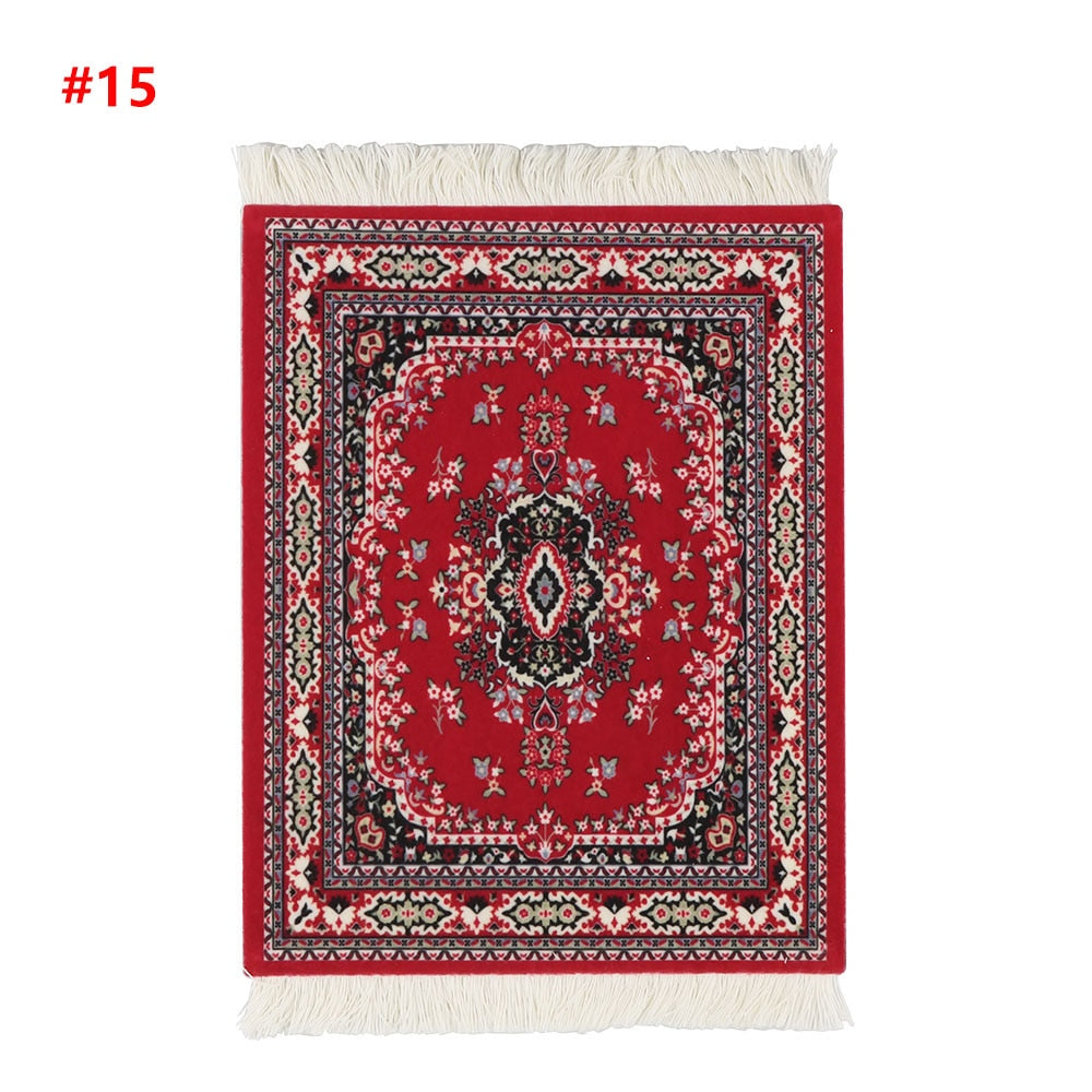 Persian Mini Woven Mousepad Retro Style