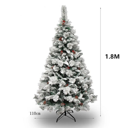 Pine Needles Christmas Tree with Hanging Sticks