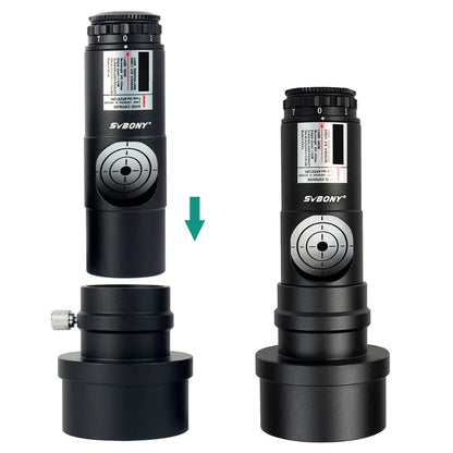 Red Laser Collimator for Newtonian And SCT Telescope Black